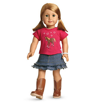 american girl doll cowgirl outfit