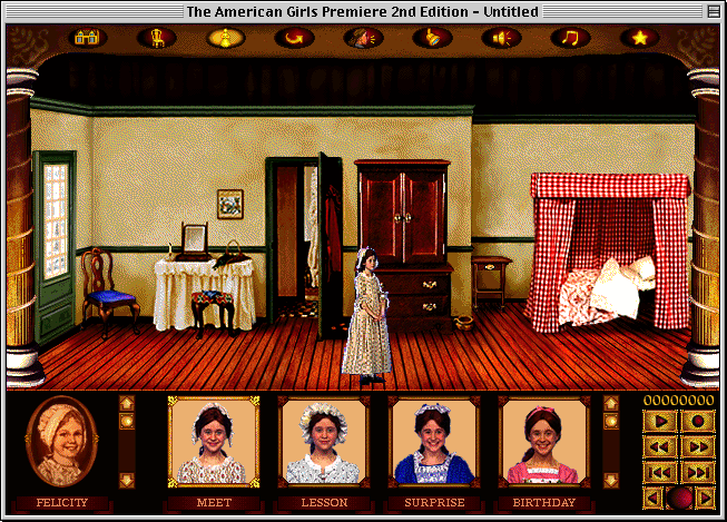 american girl video games