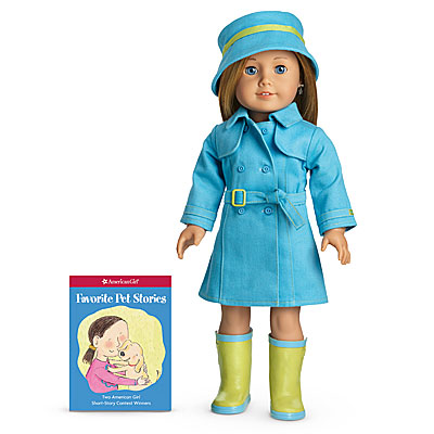 American girl hot sale doll rain boots