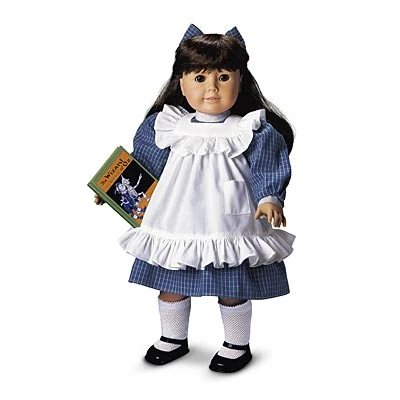 american girl doll blue dress Navy Blue