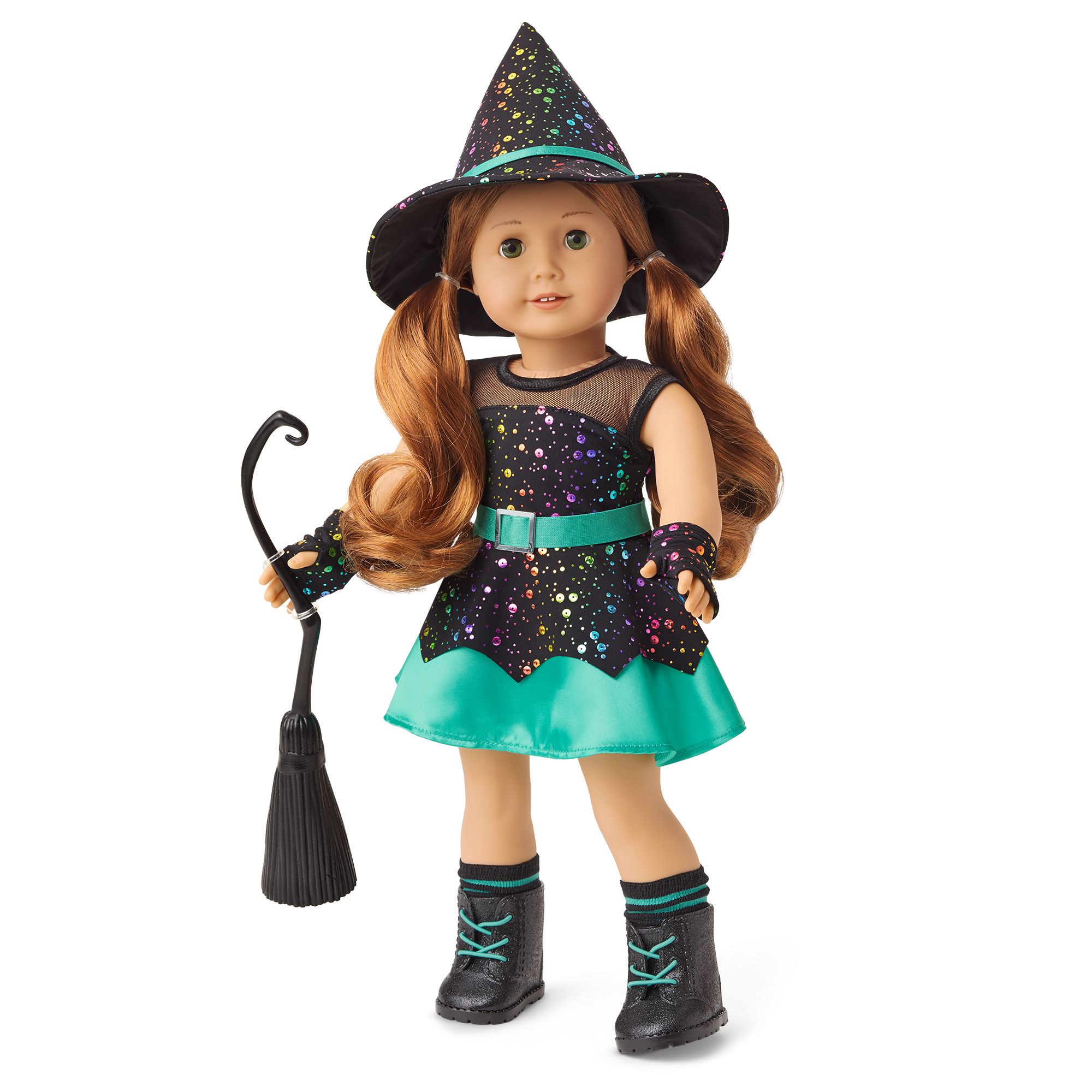Brand New American Girl BROOM For Halloween Witch Costume 
