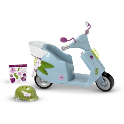 american girl doll moped