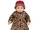Bitty Chocolate Cherry Coat and Hat
