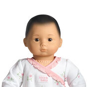 Bitty Baby Doll #4 Light Skin, Black Hair, Black Almond-shaped Eyes[6] Released 1990 as Our New Baby