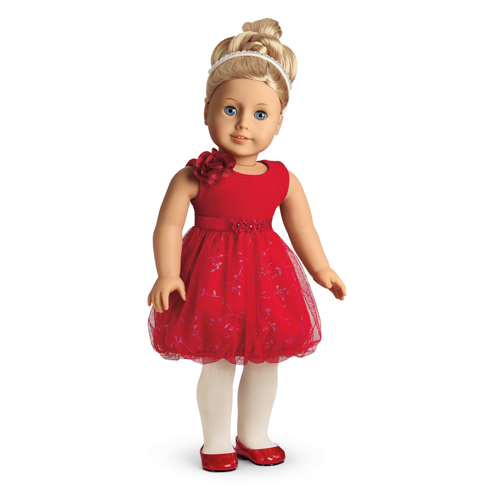 american girl doll holiday dresses