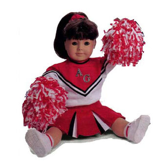 cheerleading american girl dolls