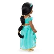 The back of Jasmine's outfit.