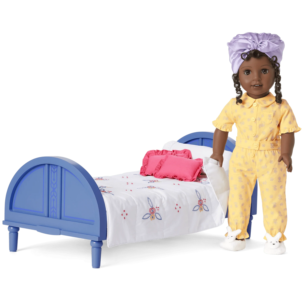 American Girl Doll Samantha Bed And Bedding Beforever