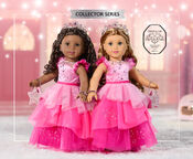Both variations of the doll photographed together.