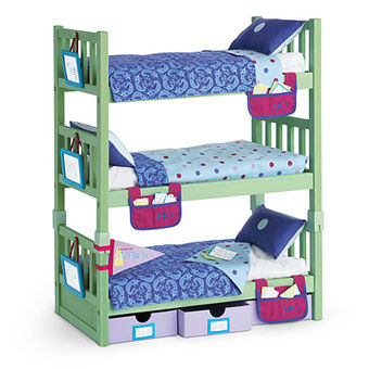 triple bunk beds for girls