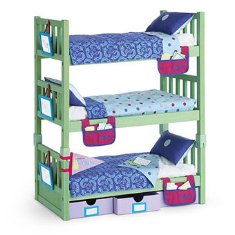 american girl doll bunk beds