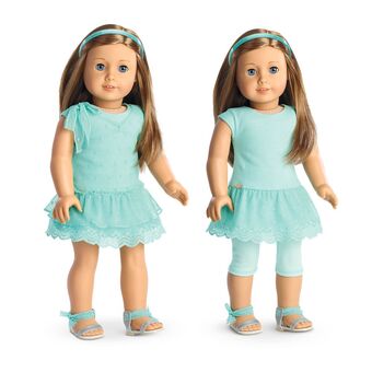 american girl blue sea dress