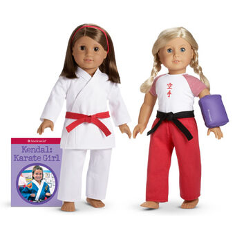 american girl doll karate outfit