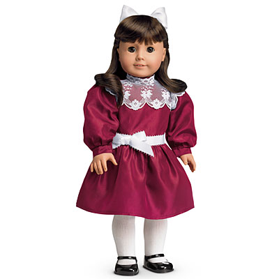 american girl doll christmas dress