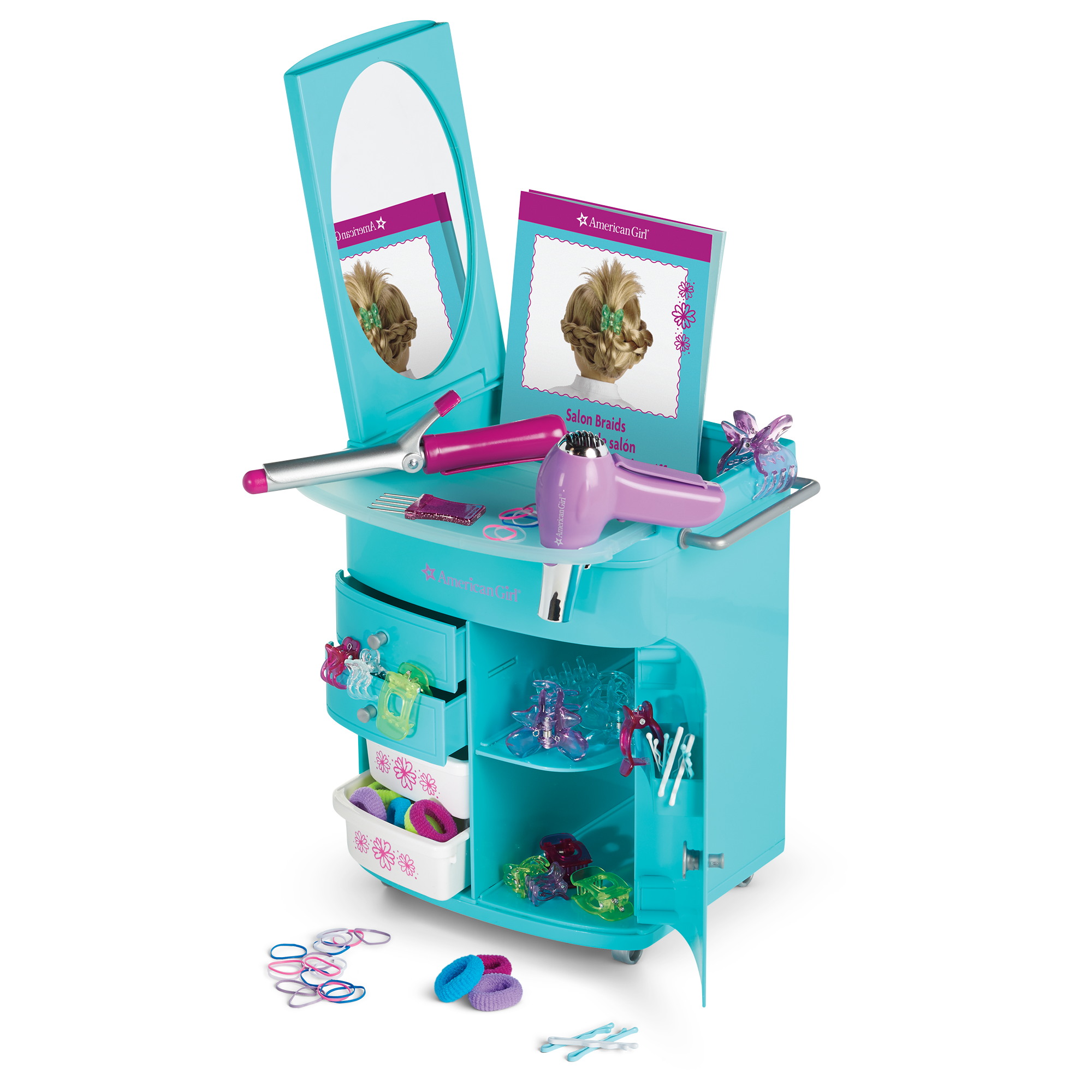 Truly Blue Hairstyling Caddy, American Girl Wiki