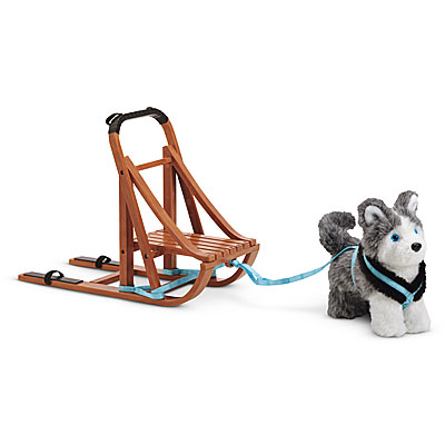 American girl hot sale dog sled