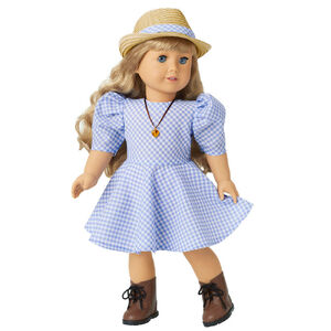 American Girl 18 Doll Retired Kirsten Summer Nepal