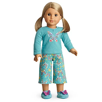 american girl doll pj