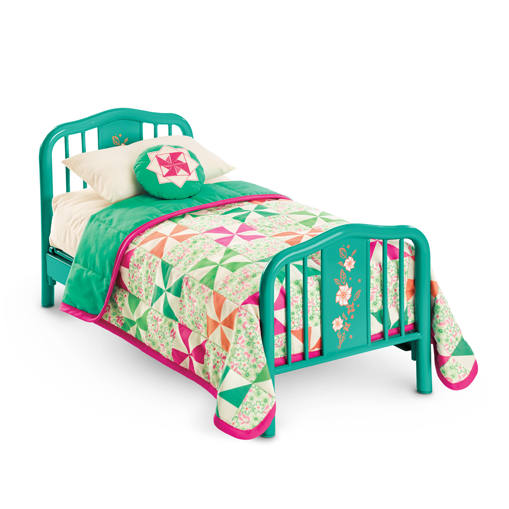 Kit S Bed And Bedding Beforever American Girl Wiki Fandom
