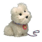 american girl doll white dog