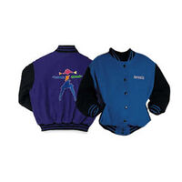 Children's jacket in blue and purple.