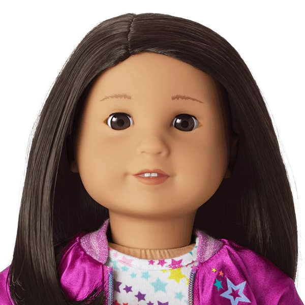 American Girl Truly Me Doll #64 With Brown Eyes, Black Hair, Light Skin ...