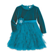 TealTidingsDress Girls