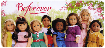 american girl dolls through the years