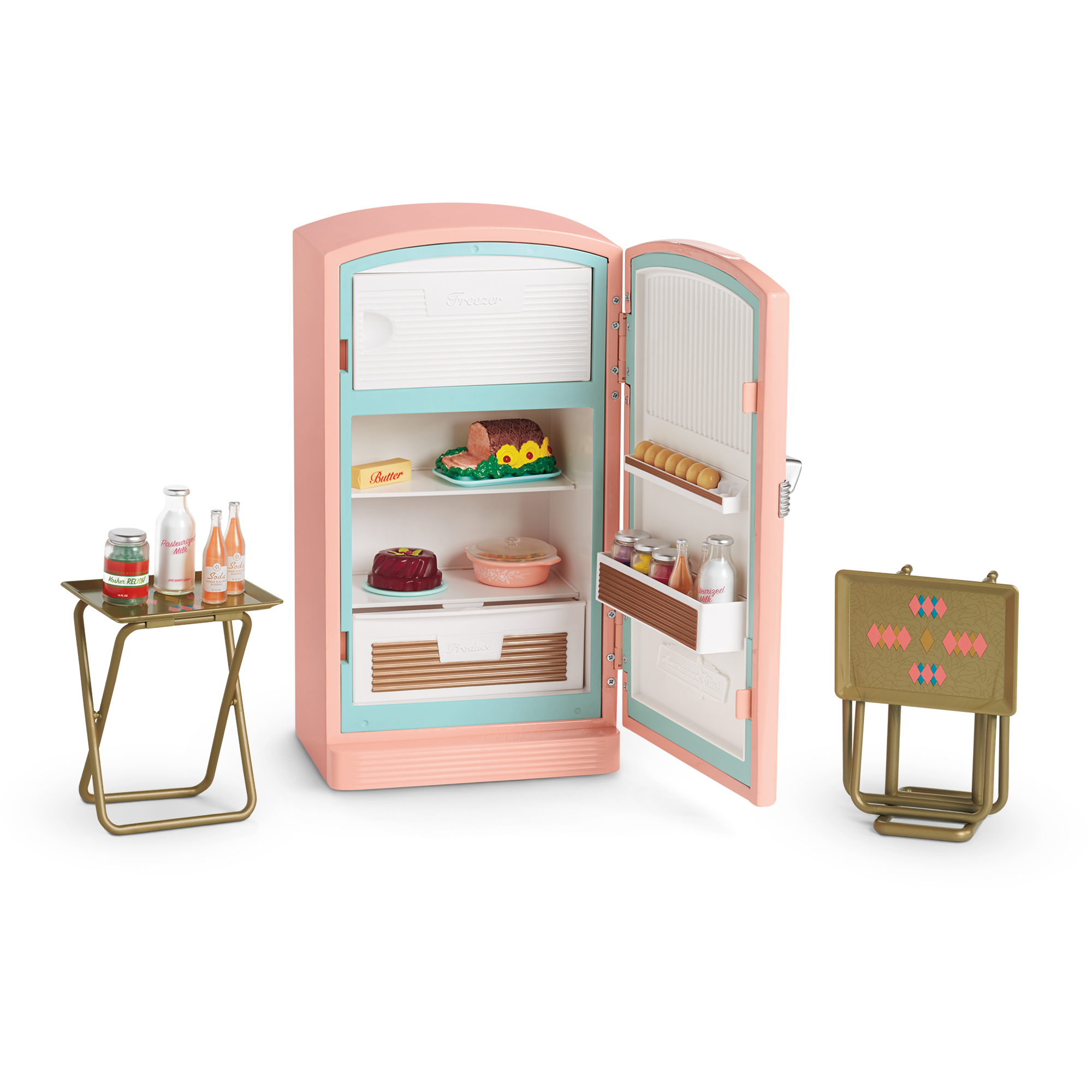 american girl refrigerator