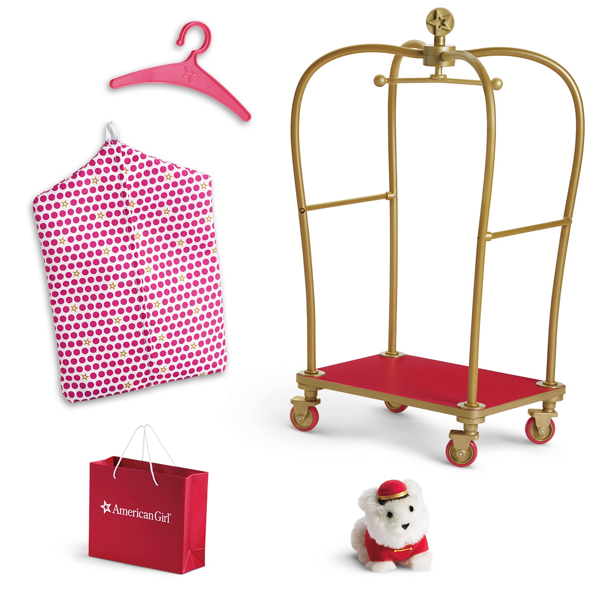 bellhop luggage cart