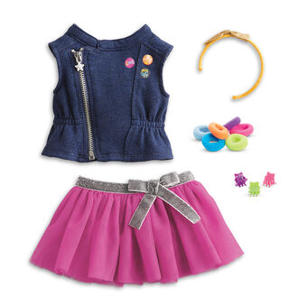 american girl lilac dress