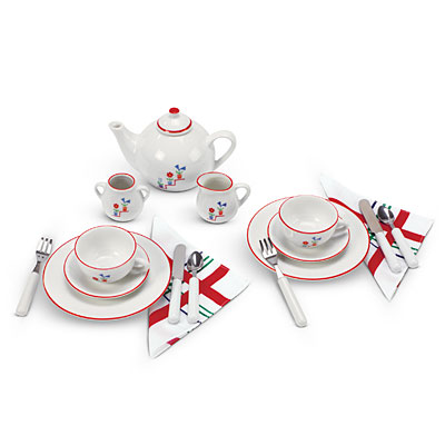 American girl shop tea set