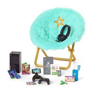 American girl gaming chair top