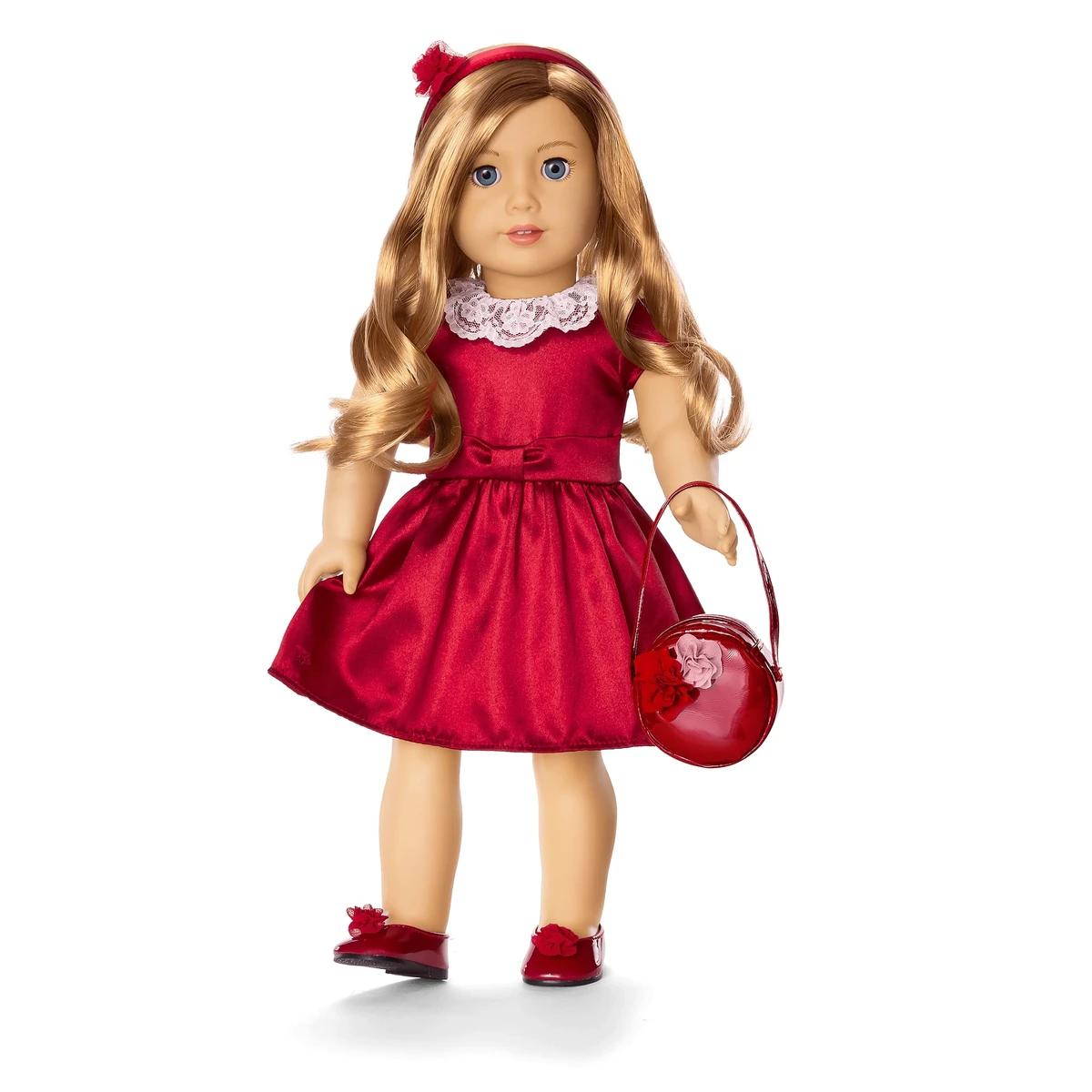 Holly-Red Party Dress | American Girl Wiki | Fandom