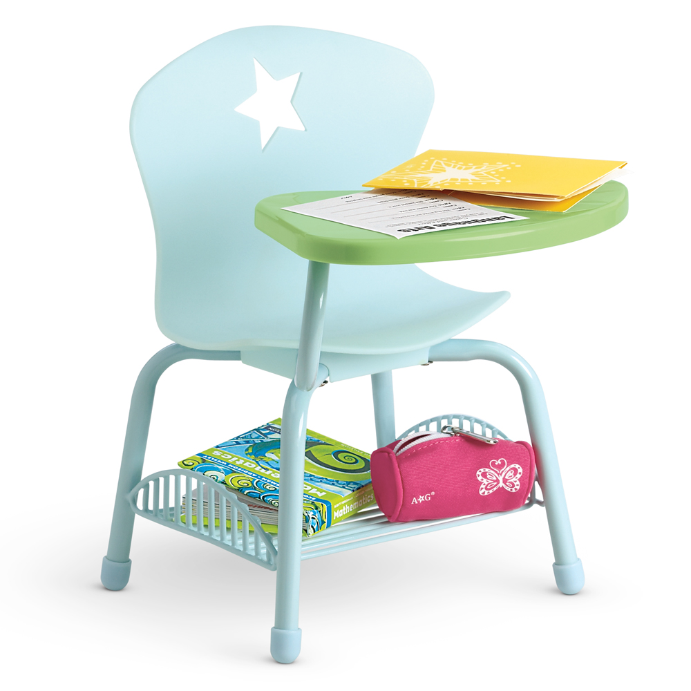 American girl desk and sales school set