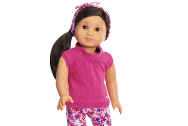 Ivy in Penguin Pjs  American girl doll pajamas, American girl