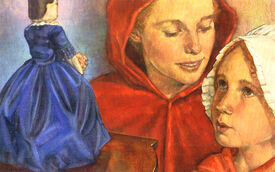 Mother suggests making a new gown.