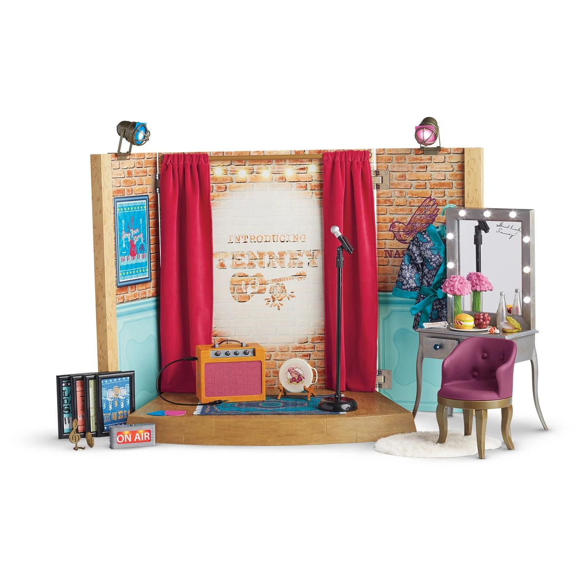 Tenney's Stage and Dressing Room American Girl Wiki Fandom