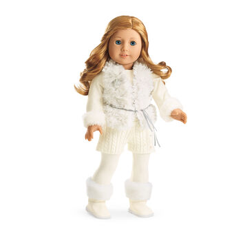 american girl white dress