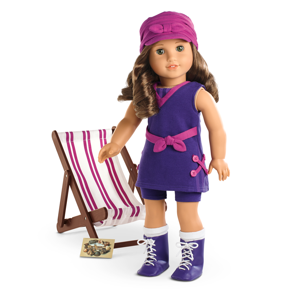 American Girl Rebecca Doll Girl of the Year Blonde Swim Outfit