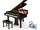 Baby Grand Piano Set