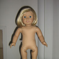 fix american girl doll leg