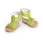 Green Gladiator Sandals