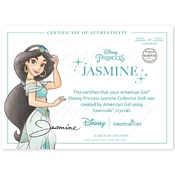 Certificate of authenticity.