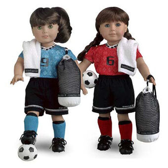 doll soccer outfit