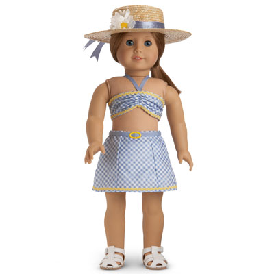 american girl doll swimsuits