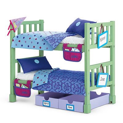 American girl shop bunk bed