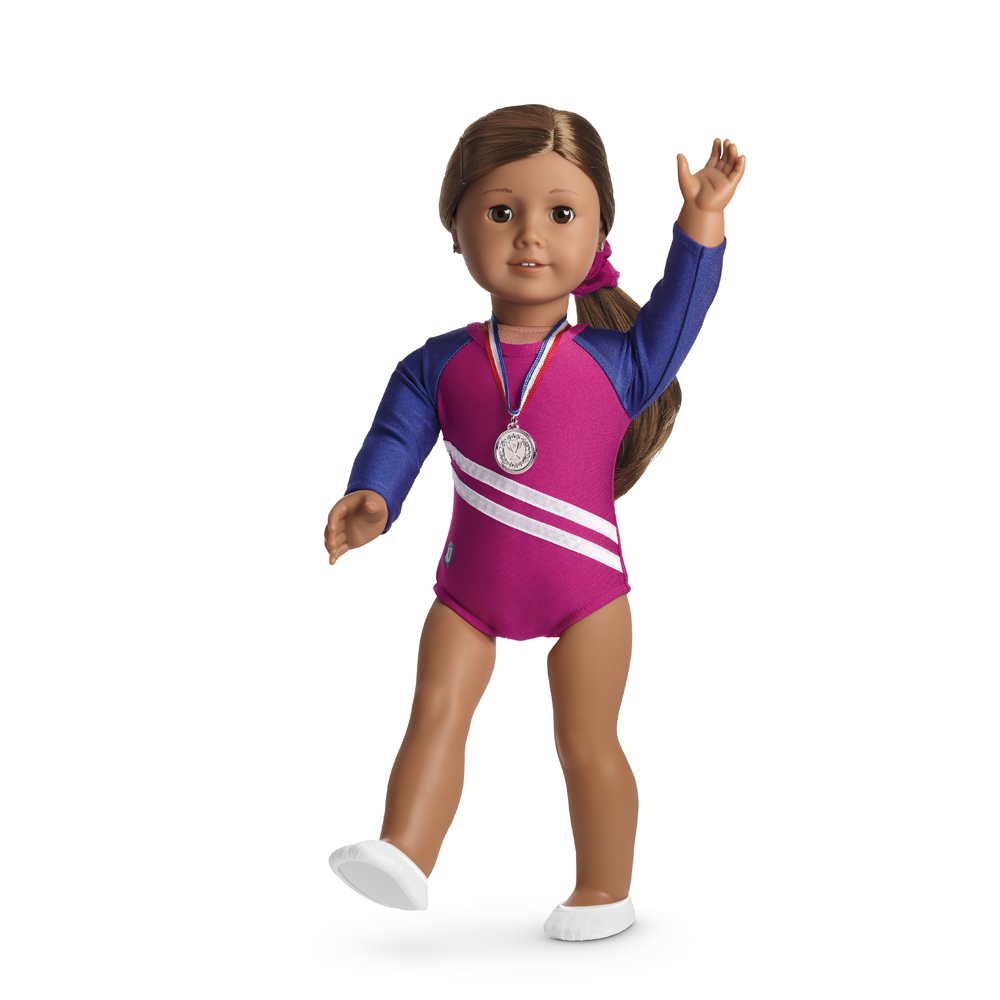 American girl hot sale doll gymnastics