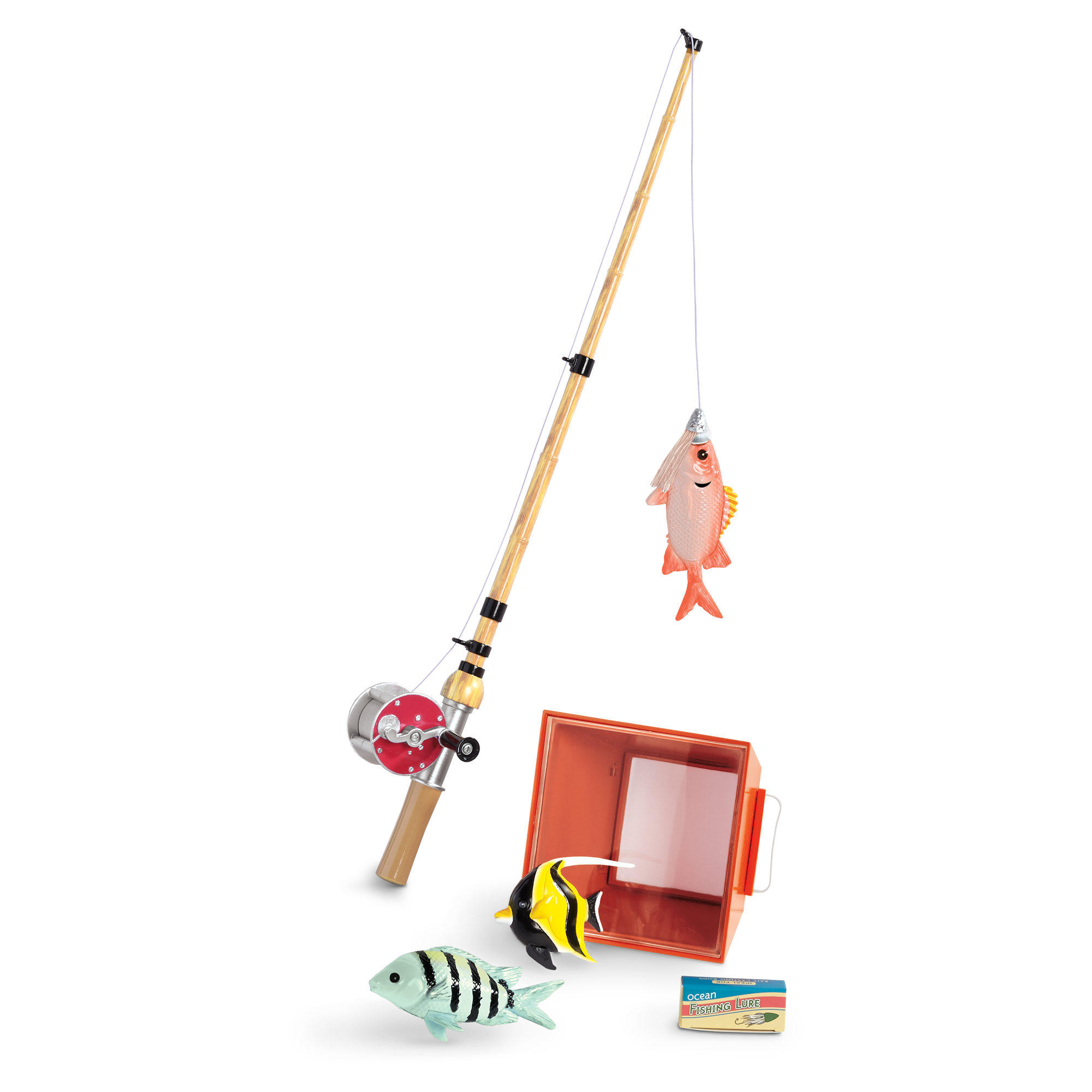 American Girl Nanea Retired Island Fishing Set - Complete