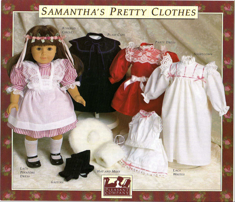 samantha american girl doll year